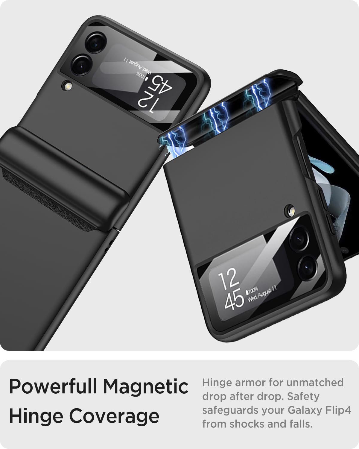 Amazon.com: Miimall Compatible for Samsung Galaxy Z Flip 4 Case, Z